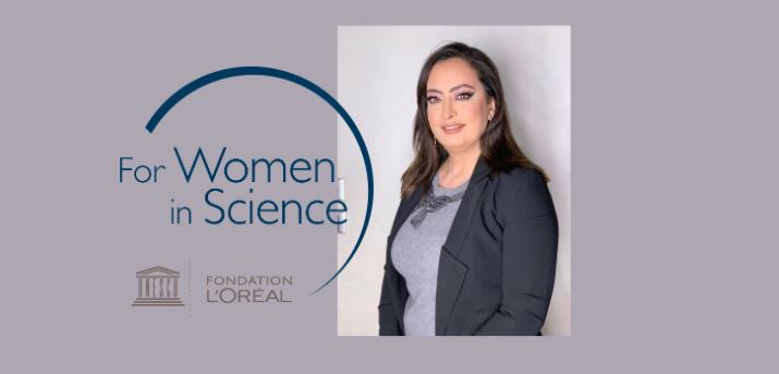 Irene Samy Fahim, recipient of the L'Oreal-UNESCO Women in Science Award