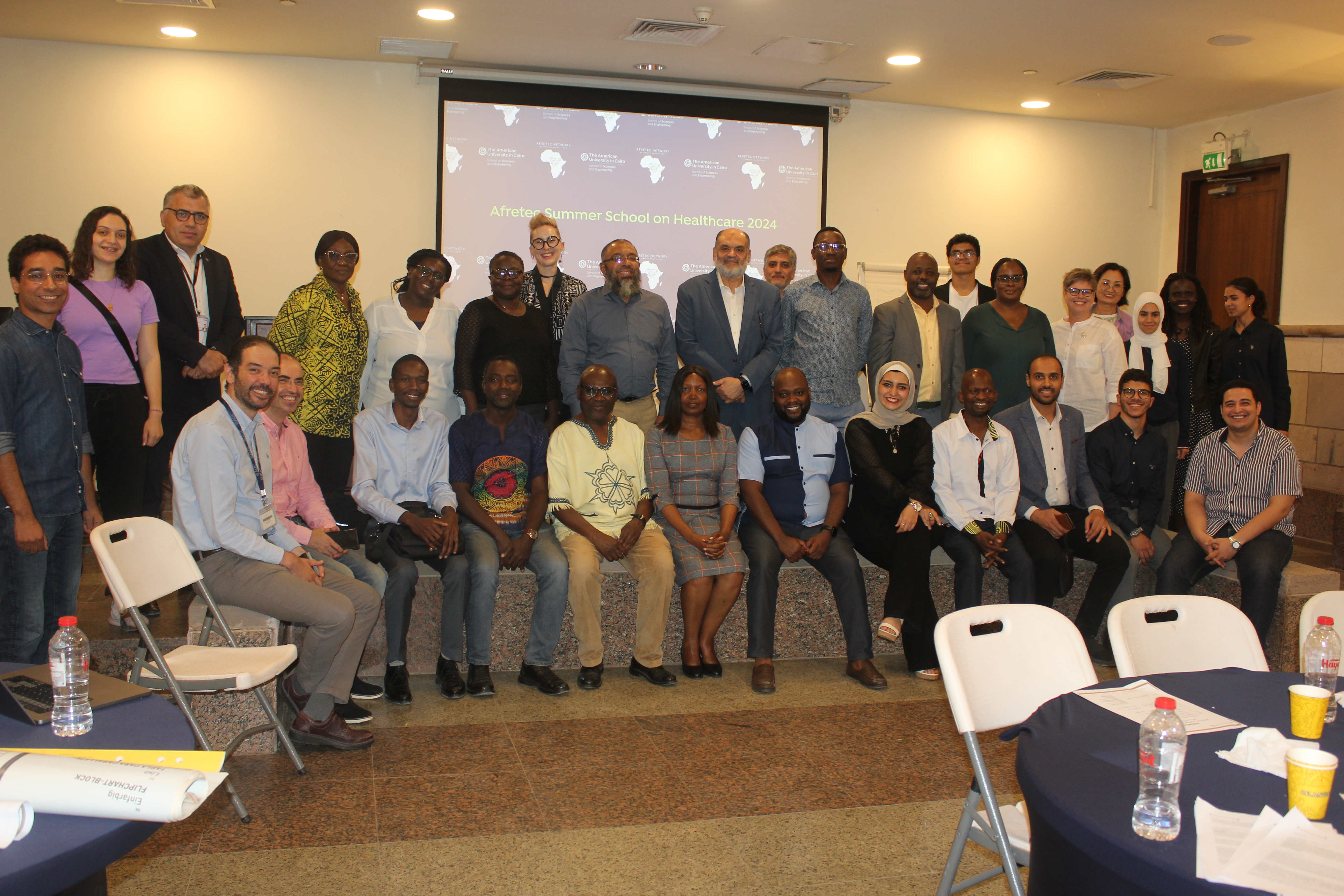 The Afretec Healthcare Summer School Group Photo