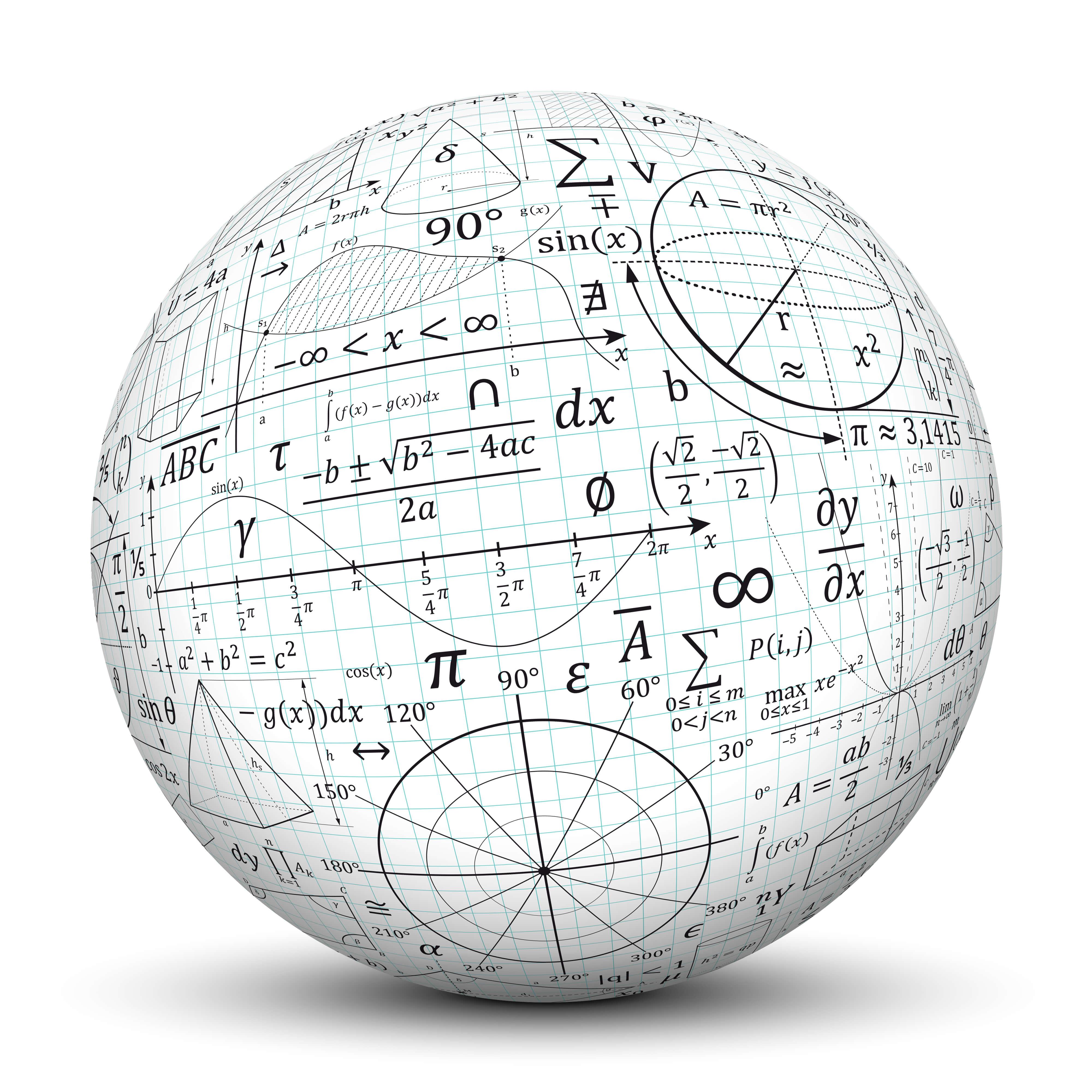 Image About Mathematics Symbols   Shutterstock 290831645 Mathematics Formulas Sphere 1 