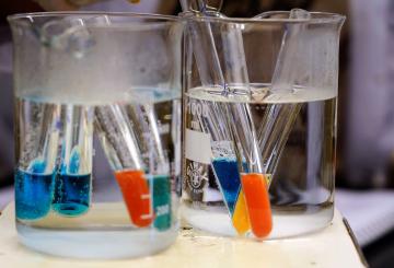 Chemistry testing glasses