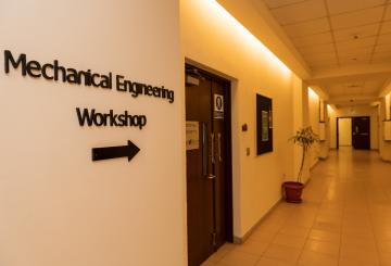 Mechanical engineering workshop