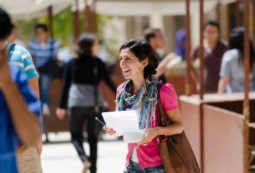 ess-students on campus