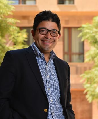 Man with suit smiling