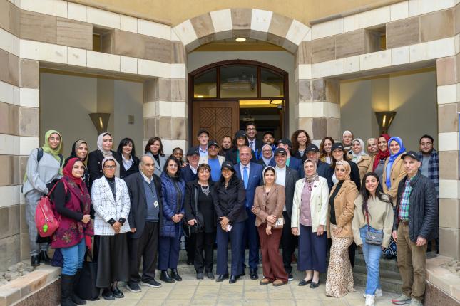 Group photo of previous participants