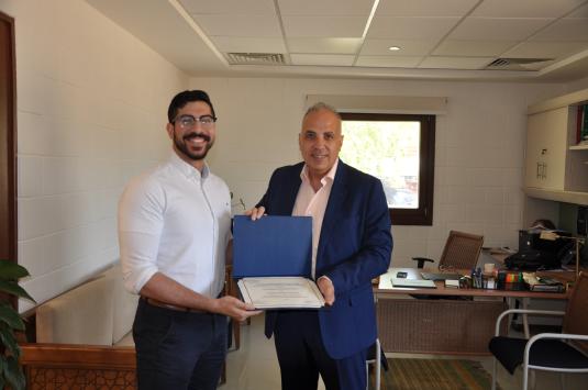 Honors List Recipient Abdalla Ashraf Hassanein