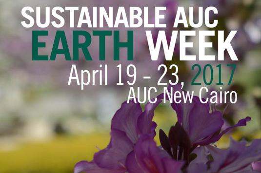 earth_week_1.jpg AUC's Earth week will run from April 19 - 23