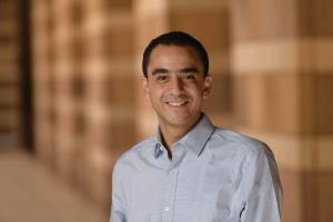 A man smiling