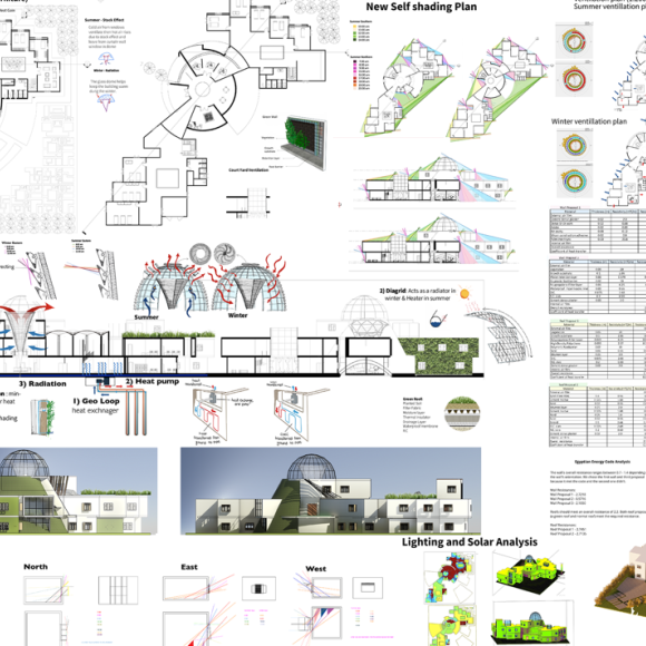 Architecture students project on animation
