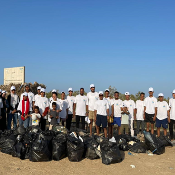 safaga clean up with mangrove project